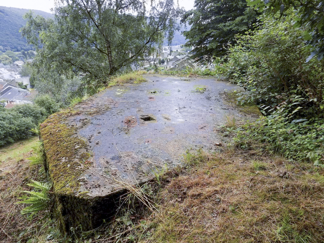 Ligne Maginot - BB12-A - BRAUX OUEST - (Blockhaus pour canon) - Pris du nord-ouest - R Tucker