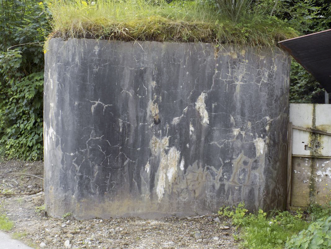 Ligne Maginot - BB60-C - ECLUSE DE BOGNY - (Blockhaus pour arme infanterie) - Face gauche - R Tucker