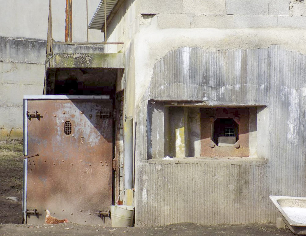 Ligne Maginot - MF3 - C - SORENDAL - (Poste GRM - Maison Forte) - L'entrée et creneau  - R Tucker