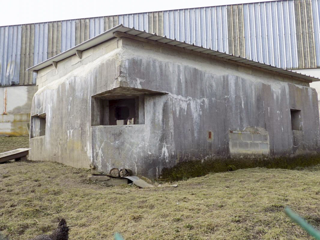 Ligne Maginot - MF3 - C - SORENDAL - (Poste GRM - Maison Forte) - Face droite / frontale - R Tucker
