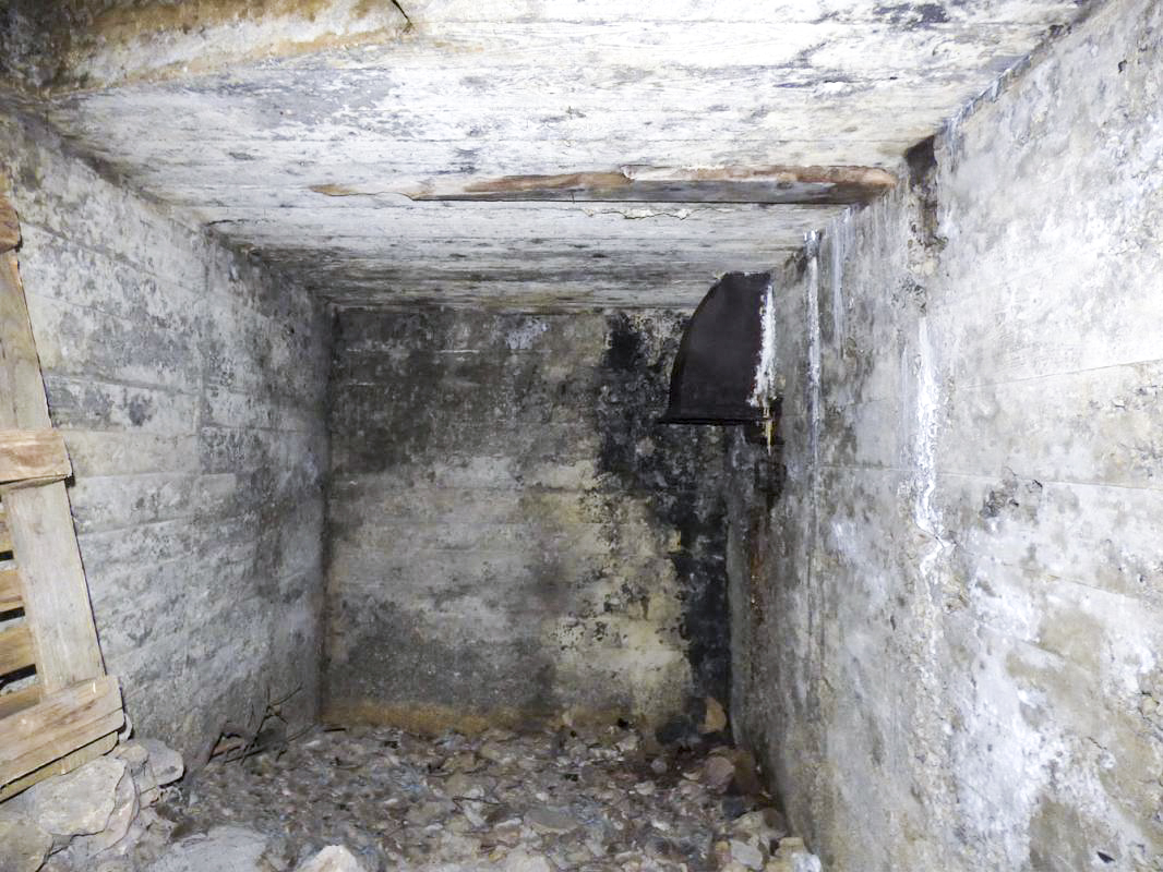Ligne Maginot - A64 - PETIT SABOT - (Casemate d'infanterie - Double) - Le sous-sol - JMBrams