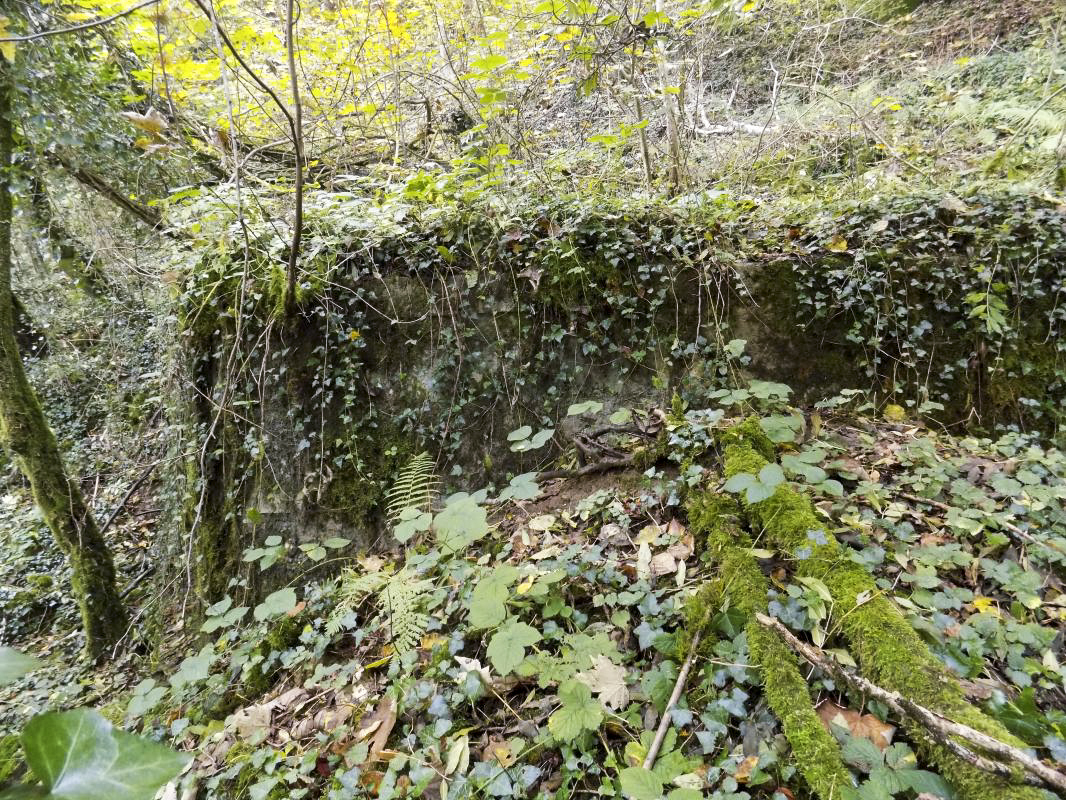 Ligne Maginot - BB82-C - LE HETRE - (Blockhaus pour canon) - Face frontale - R Tucker