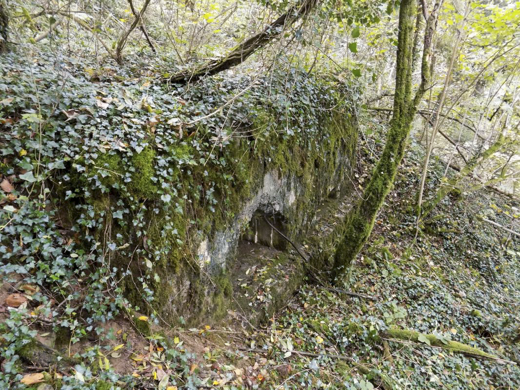 Ligne Maginot - BB82-C - LE HETRE - (Blockhaus pour canon) - Face droite - R Tucker