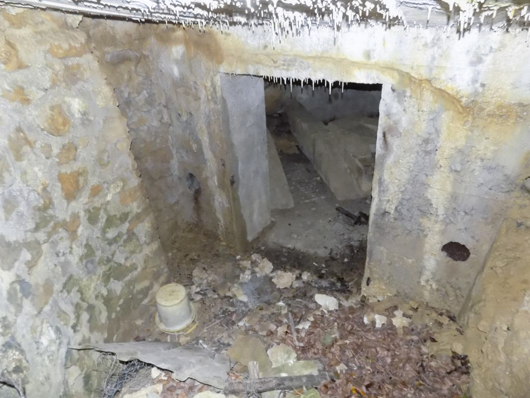 Ligne Maginot - BB82-C - LE HETRE - (Blockhaus pour canon) - L'entrée - R Tucker