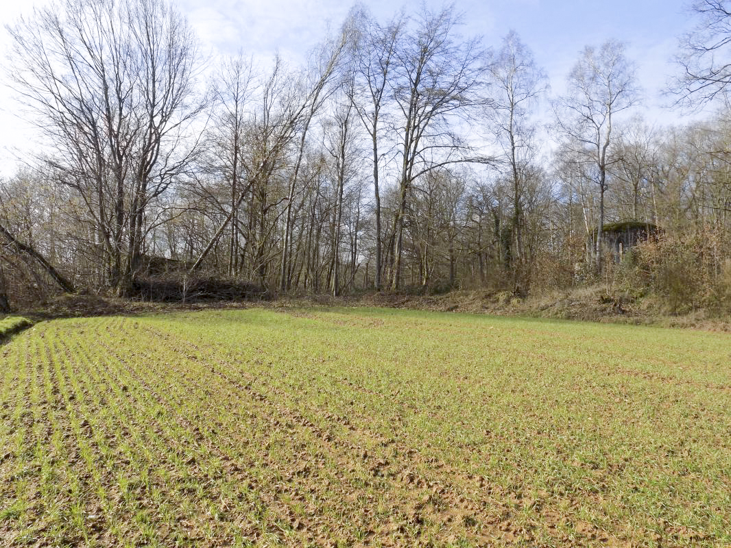 Ligne Maginot - TROIS FONTAINES SUD - (Blockhaus lourd type STG / STG-FCR - Simple) - Bloc Sud à gauche, bloc Nord à droite - R Tucker