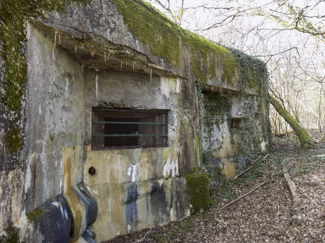 Ligne Maginot - TROIS FONTAINES SUD - (Blockhaus lourd type STG / STG-FCR - Simple) - Face frontale - R Tucker