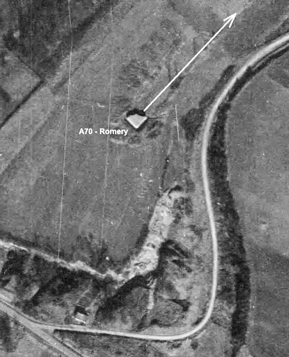 Ligne Maginot - ROMERY - (Blockhaus lourd type STG / STG-FCR - Simple) -  - IGN