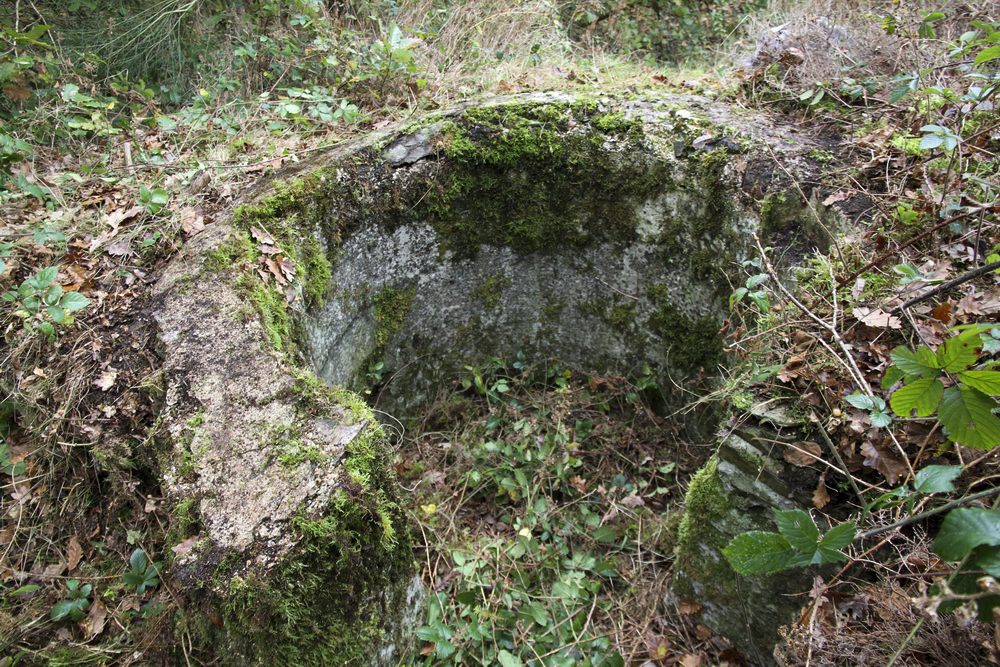 Ligne Maginot - Bb63-B - GRANDS DUCS Sud - L'emplacement de la tourelle  - Alain Perouffe