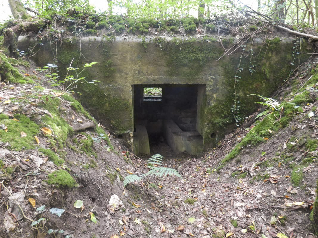 Ligne Maginot - BB64 - CROIX LA MOUCHE - (Blockhaus pour canon) - L'entrée - JMBrams