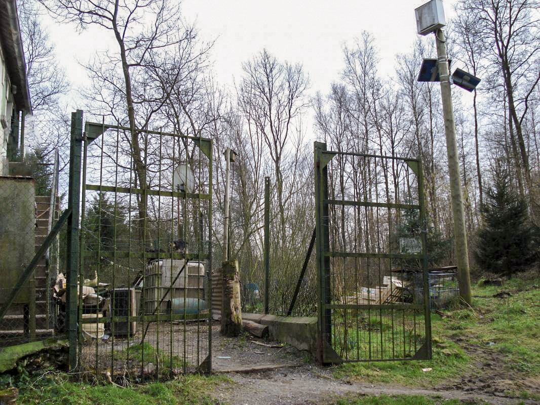 Ligne Maginot - MF6 - H - ROLLIMPONT - (Poste GRM - Maison Forte) - Portail d'origine - R Tucker
