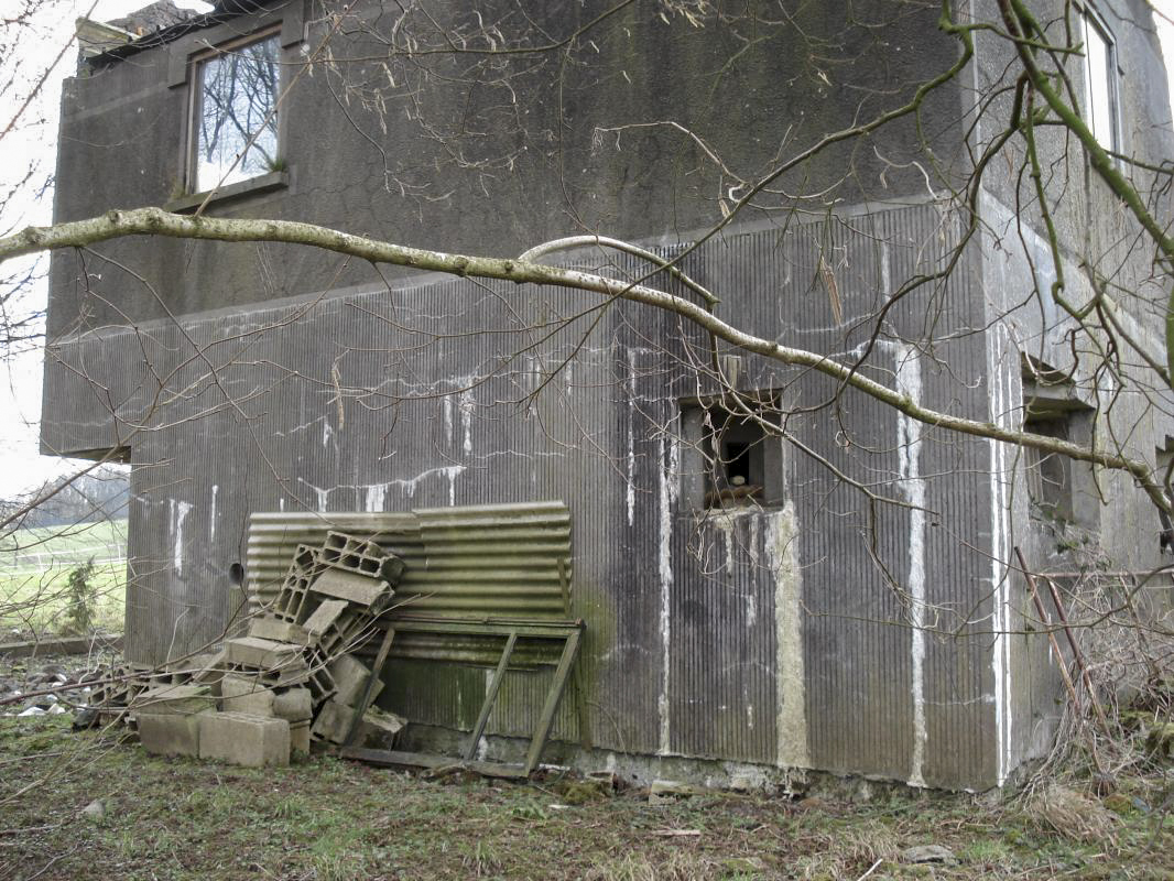 Ligne Maginot - MF7 - I - RUMEL - (Poste GRM - Maison Forte) - Face frontale, créneau AC caché - R Tucker