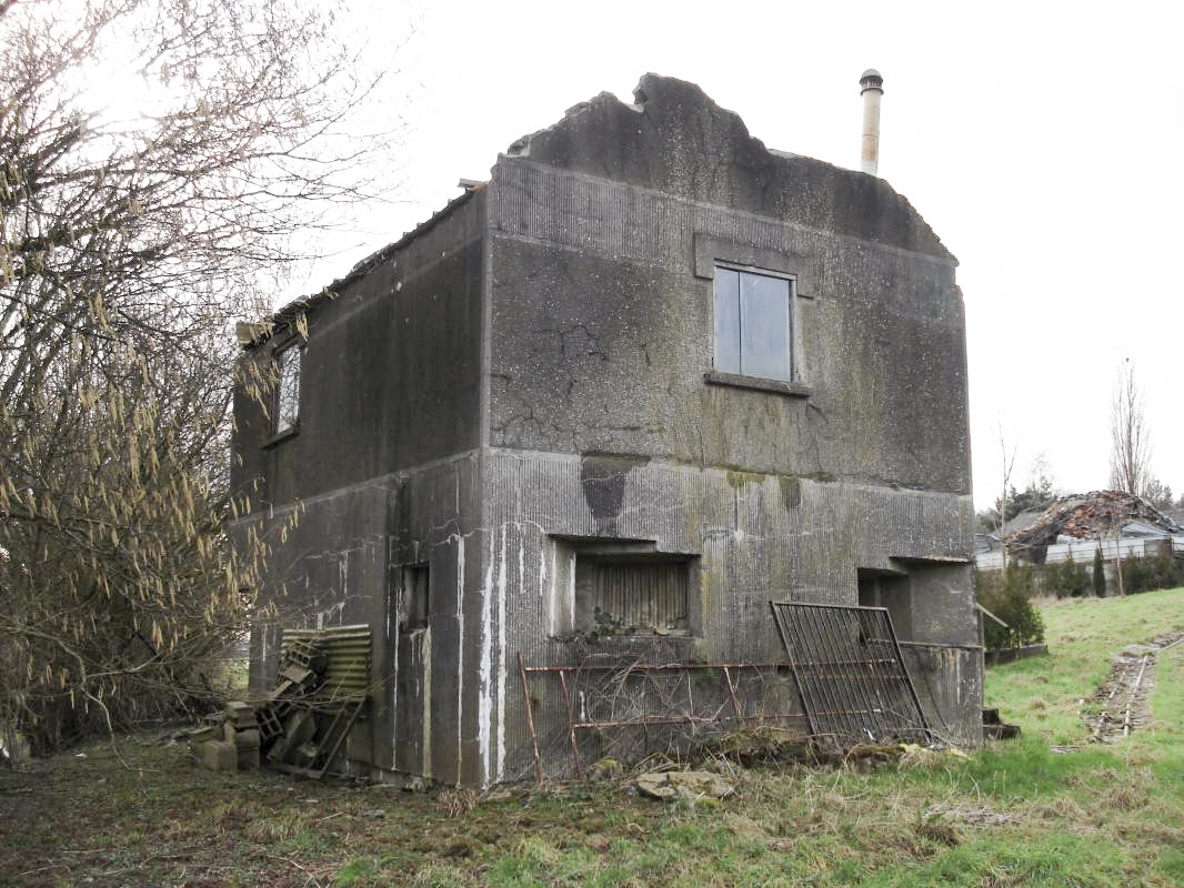 Ligne Maginot - MF7 - I - RUMEL - (Poste GRM - Maison Forte) - Faces frontale et gauche - R Tucker