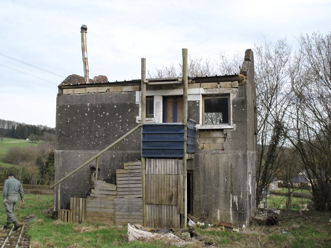 Ligne Maginot - MF7 - I - RUMEL - (Poste GRM - Maison Forte) - L'arrière - R Tucker
