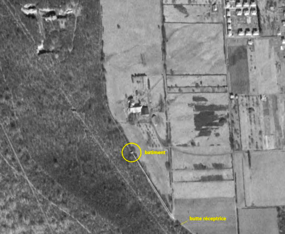 Ligne Maginot - NOUZONVILLE - (Stand de tir) -  - IGN - Géoportail 1956
