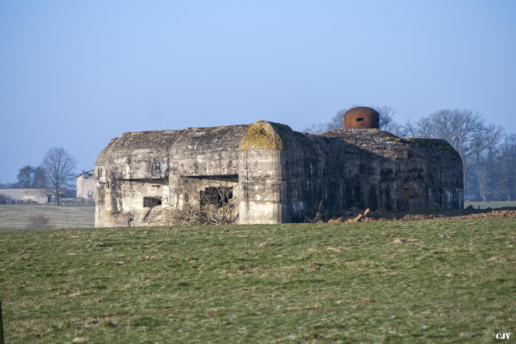 Ligne Maginot - CEZF-13 - FRANCALTROFF CENTRE - (Blockhaus lourd type STG / STG-FCR - Double) -  - Caspar Vermeulen