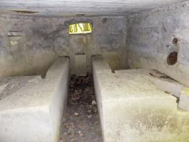 Ligne Maginot - 23A - ELAIRE SUD - (Blockhaus pour canon) - Créneau AC.
Noter que le canon AC doit être mis en place à la main.