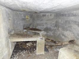 Ligne Maginot - 24A - BOIS DE FLIZE EST - (Blockhaus pour canon) - Les créneaux Hotchkiss de faces frontale et frontale/droite.