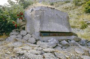 Ligne Maginot - LE PRA (LP)  - (AVANT POSTE) - (Ouvrage d'infanterie) - Bloc 4
Son observatoire