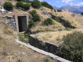 Ligne Maginot - CONCHETAS - CONQUET (OC) - (Ouvrage d'infanterie) - Bloc 2
Tranchée et entrée Est de l'ouvrage
