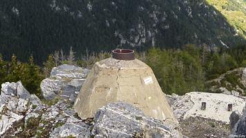 Ligne Maginot - CONCHETAS - CONQUET (OC) - (Ouvrage d'infanterie) - Bloc 4
Vue du bloc observatoire à cloche Saint Jacques