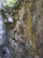 Ligne Maginot - PONT SAINT LOUIS (BARRAGE RAPIDE) - (Blockhaus pour canon) - Barrière de route
Porte murée.