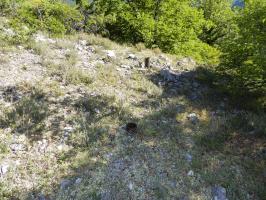 Ligne Maginot - CASTES RUINES (CR) - (Ouvrage d'infanterie) - Bloc 3
Les dessus du bloc