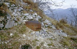 Ligne Maginot - CASTES RUINES (CR) - (Ouvrage d'infanterie) - Bloc 5
La guérite observatoire