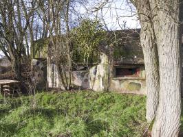 Ligne Maginot - BB39 - LANGLANGT - (Blockhaus pour canon) - La façade de tir.