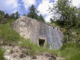 Ligne Maginot - SAINT DALMAS LE SELVAGE (SD) - (Ouvrage d'infanterie) - Bloc 5
Créneau flanquant en direction de Saint Dalmas