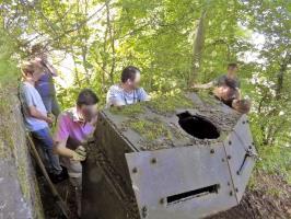 Ligne Maginot - GAILLARD - (Observatoire d'infanterie) - Opération démontage et récupération (phase 1)
Juin 2017