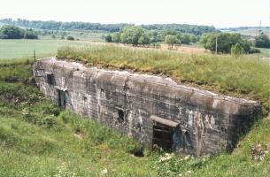 Ligne Maginot - QUATRE VENTS NORD - C74 - (Casemate d'infanterie - Simple) - Vue de la façade extérieure
