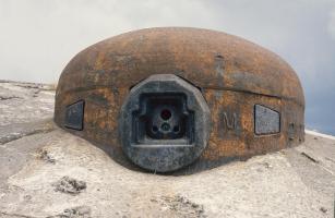 Ligne Maginot - QUATRE VENTS NORD - C74 - (Casemate d'infanterie - Simple) - La cloche JM modifié en AM