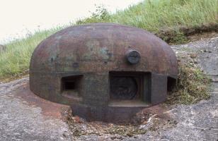 Ligne Maginot - EINSELING - A36 - (Ouvrage d'infanterie) - Cloche JM avec camouflage d'origine
