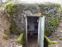 Ligne Maginot - 5B - LES ENTRECOURS - (Blockhaus pour arme infanterie) - L'entrée
