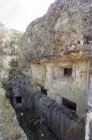 Ligne Maginot - LAUDREFANG - A37 - (Ouvrage d'infanterie) - Bloc 1
Les chambres de tir JM/47 et mortiers de 81
L'issue de secours est visible dans le fossé diamant
