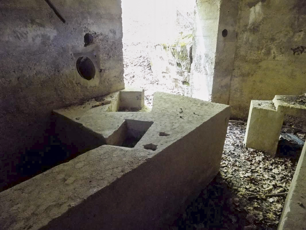 Ligne Maginot - 23A - ELAIRE SUD - (Blockhaus pour canon) - Facilité pour deux types de canon AC - R Tucker