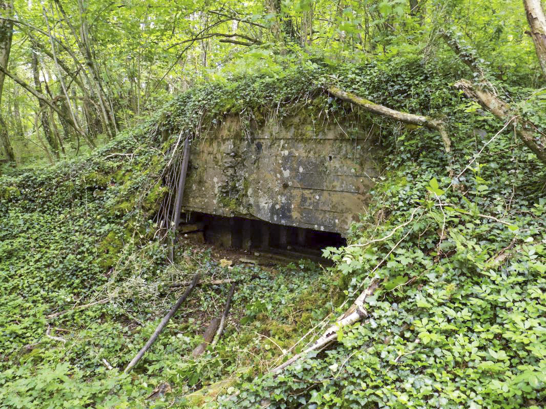 Ligne Maginot - 26A - RIMONNEAU OUEST - (Blockhaus pour canon) - Face frontale gauche, créneau AC - R Tucker