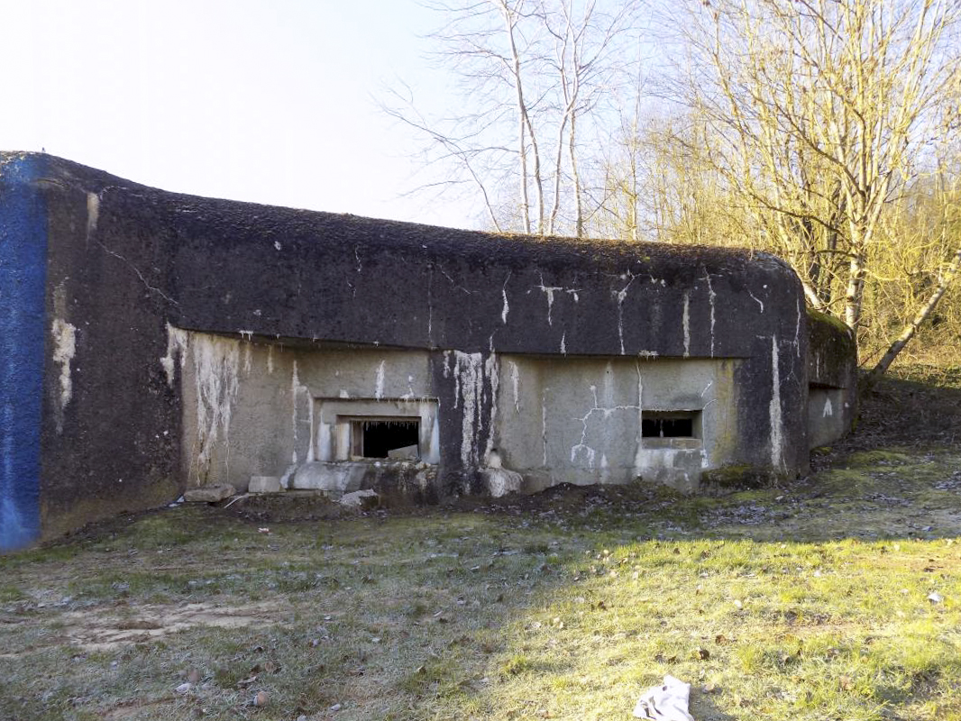 Ligne Maginot - A71 - VILLERS SEMEUSE - (Casemate d'infanterie - Simple) - Face frontale - R Tucker