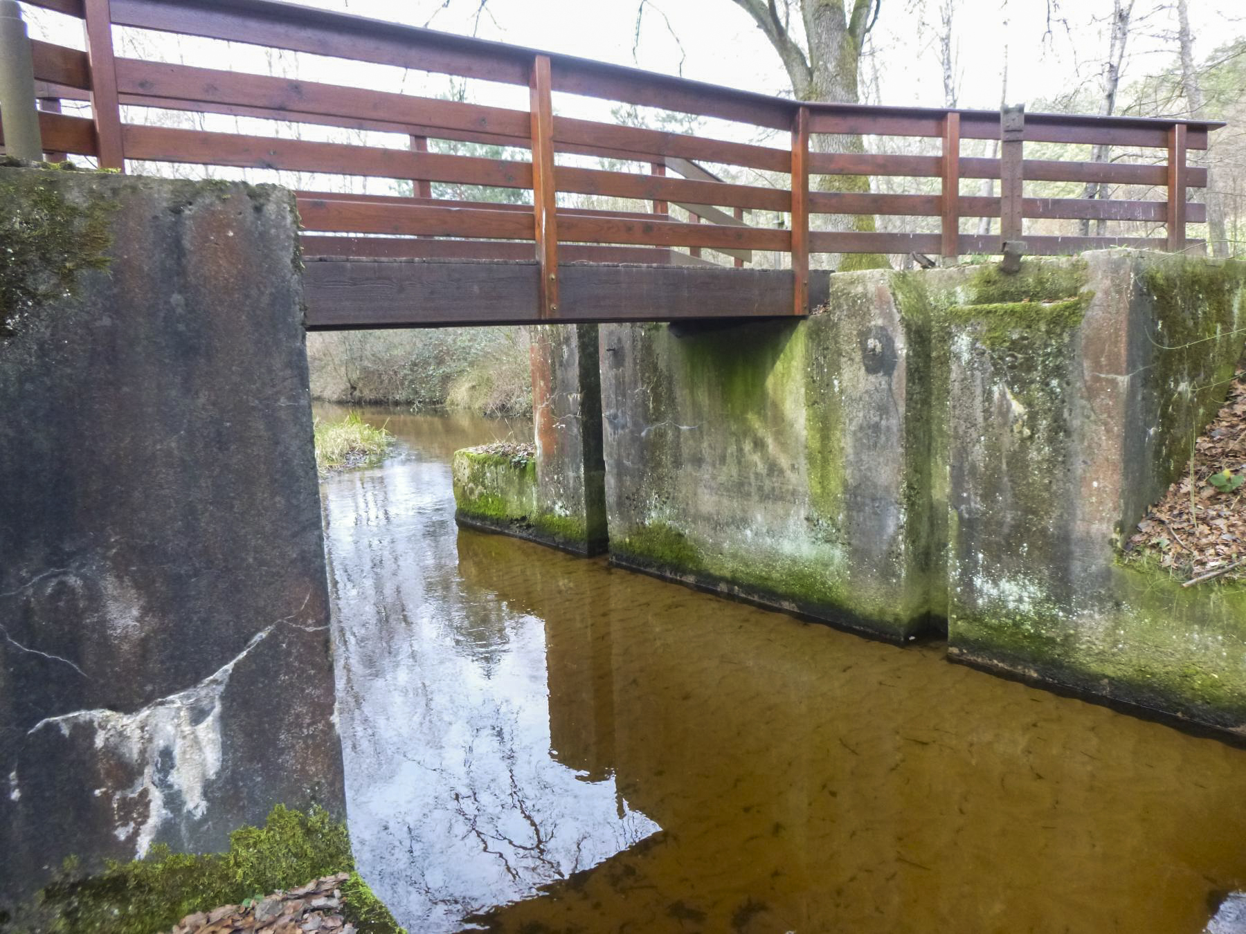 Ligne Maginot - DAMBACH SUD (BARRAGE 10) - (Inondation défensive) - Le pertuis - J.luc