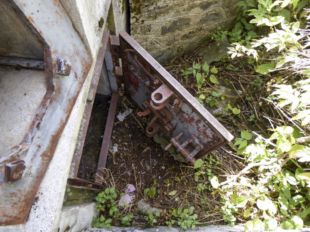 Ligne Maginot - LE PRA (LP)  - (AVANT POSTE) - (Ouvrage d'infanterie) - Bloc 4
Sortie de secours - ELLENA-CUNY
