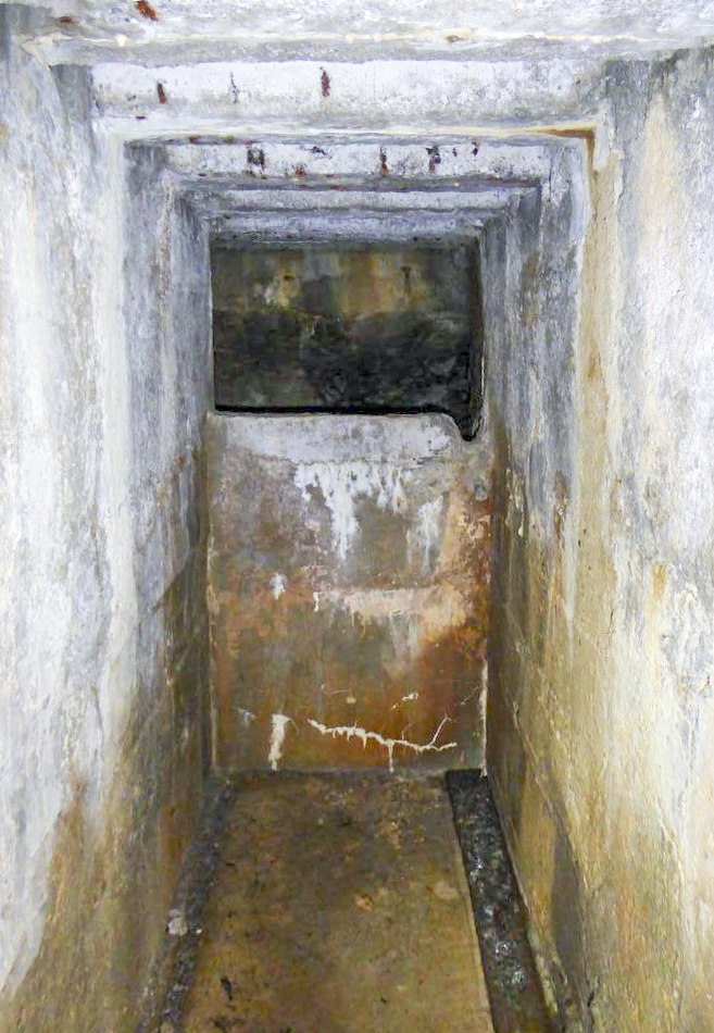 Ligne Maginot - LE PRA (LP)  - (AVANT POSTE) - (Ouvrage d'infanterie) - Le casernement
Source captée - ELLENA-CUNY