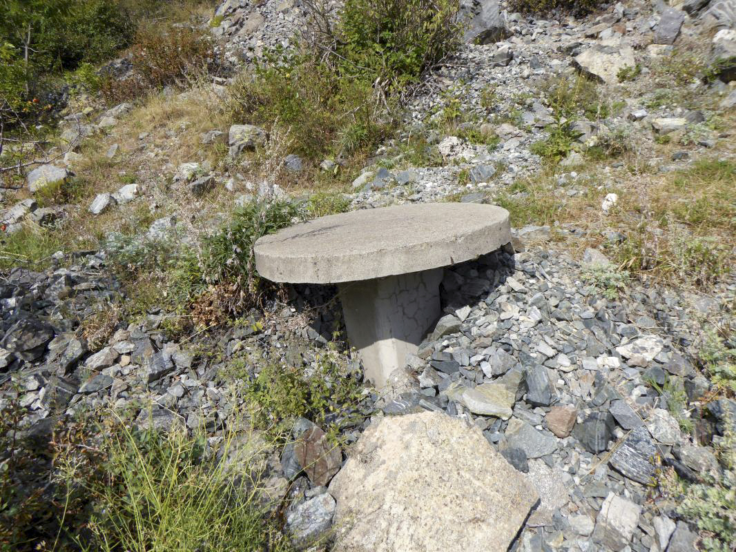Ligne Maginot - LE PRA (LP)  - (AVANT POSTE) - (Ouvrage d'infanterie) - Table d'orientation - ELLENA-CUNY
