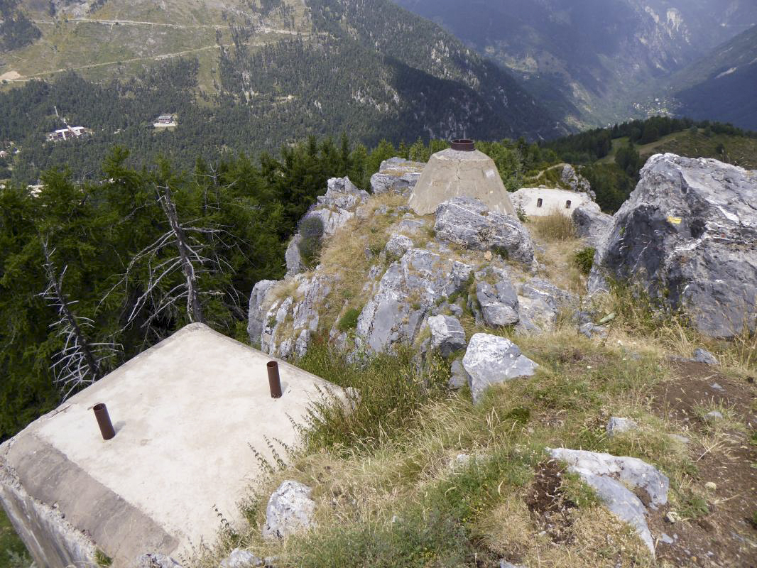 Ligne Maginot - CONCHETAS - CONQUET (OC) - (Ouvrage d'infanterie) - Bloc 5, 4 et 3 - ELLENA-CUNY