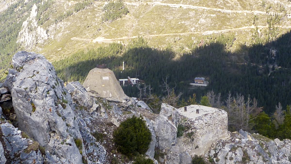 Ligne Maginot - CONCHETAS - CONQUET (OC) - (Ouvrage d'infanterie) - Bloc 4 et 3 - Ellena-Cuny