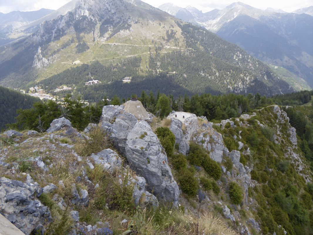 Ligne Maginot - CONCHETAS - CONQUET (OC) - (Ouvrage d'infanterie) - Bloc 4 et 3 - ELLENA-CUNY