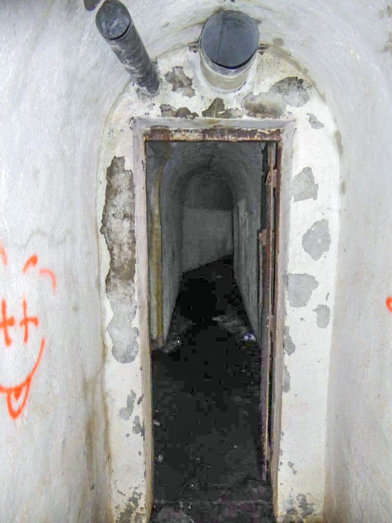 Ligne Maginot - CONCHETAS - CONQUET (OC) - (Ouvrage d'infanterie) - Porte étanche vers blocs 5, 4 et 3 - ELLENA-CUNY