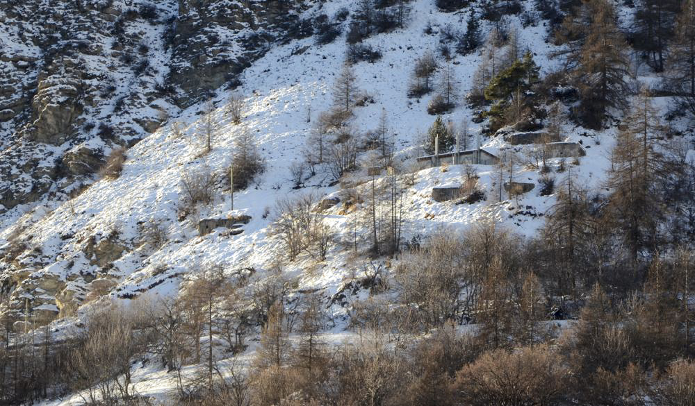 Ligne Maginot - SAINT DALMAS LE SELVAGE (SD) - (Ouvrage d'infanterie) - Vue d'ensemble de l'avant poste - Bertrand99 