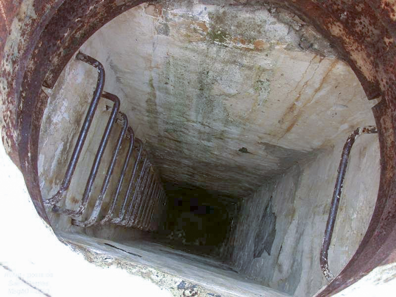 Ligne Maginot - SAINT DALMAS LE SELVAGE (SD) - (Ouvrage d'infanterie) - Bloc 3
Le puits d'accès à la cloche cuirassée  - ZEIG Marc