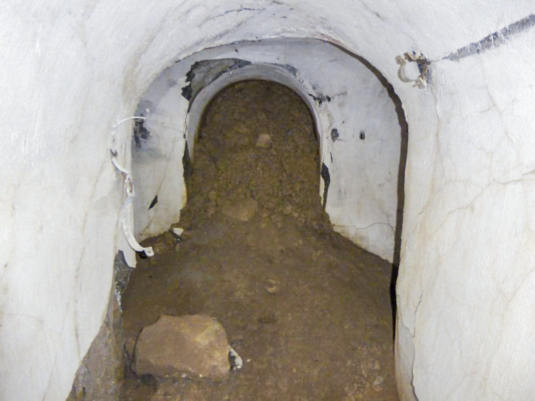Ligne Maginot - SAINT DALMAS LE SELVAGE (SD) - (Ouvrage d'infanterie) - L'accés remblayé vers le bloc 3 - ELLENA-CUNY