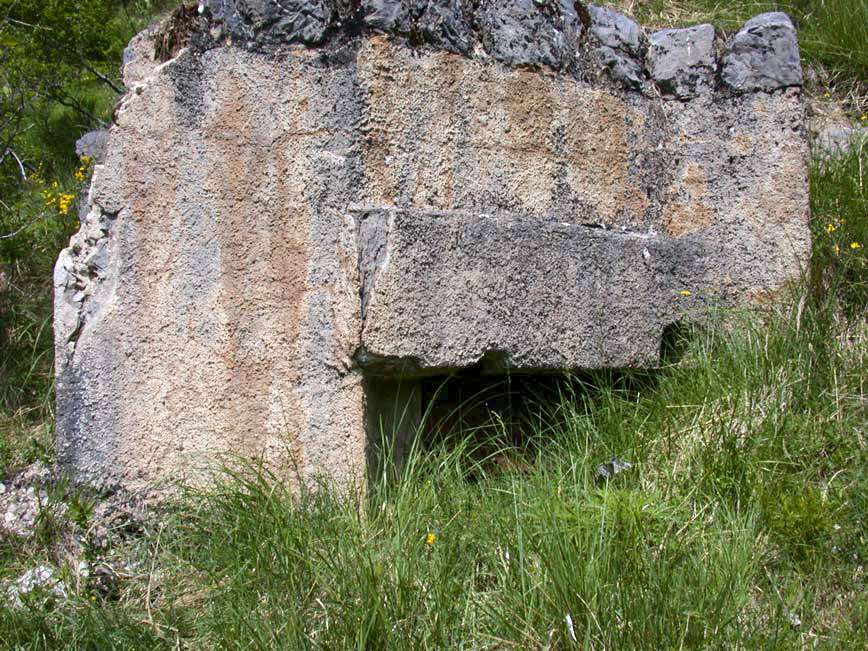 Ligne Maginot - SAINT DALMAS LE SELVAGE (SD) - (Ouvrage d'infanterie) - Bloc 4 - ZEIG Marc